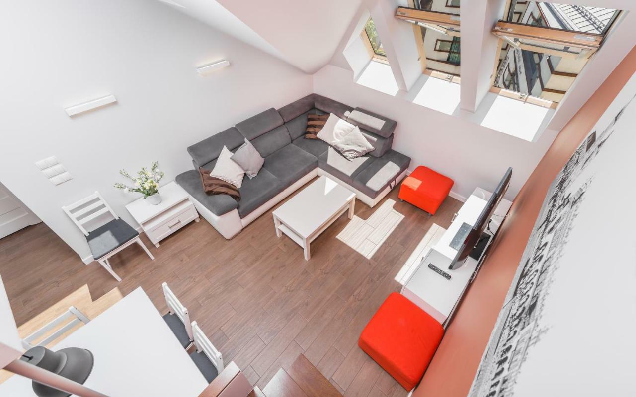 Cheerful Air Conditioned Apartment With Mezzanine And Parking - Old Town Kraków Eksteriør billede